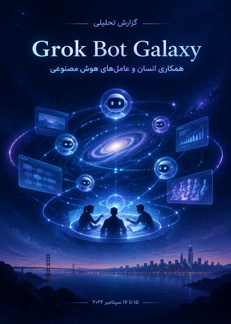 جلد گزارش تحلیلی رویداد Grok Bot Galaxy درباره همکاری انسان و عاملهای هوش مصنوعی